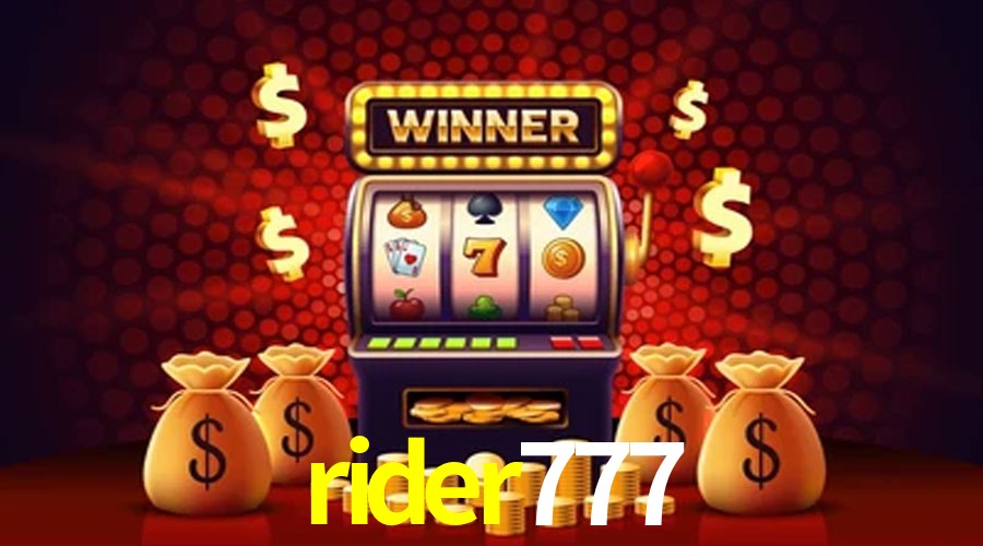 APP oficial da rider777 para mobile